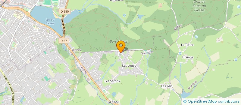 localisation de l'entreprise MONSIEUR ALEXANDRE DESBRUERES  GOURDON