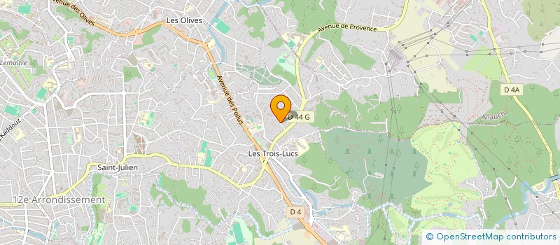 localisation de l'entreprise MONSIEUR ALEXANDRE DESJARDINS à MARSEILLE