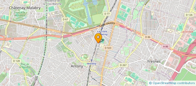 localisation de l'entreprise MONSIEUR ALEXANDRE DESJONQUERES à ANTONY