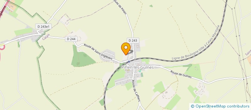 localisation de l'entreprise MONSIEUR ALEXANDRE DESPICHT  PIHEN-LES-GUINES