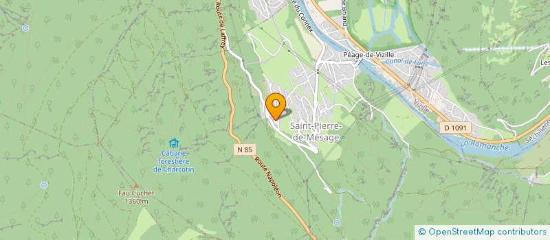 localisation de l'entreprise MONSIEUR ALEXANDRE DESSERY  SAINT-PIERRE-DE-MESAGE