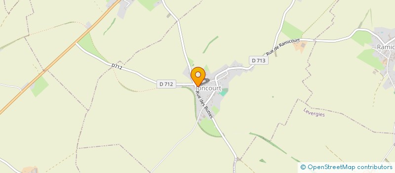 localisation de l'entreprise MONSIEUR ALEXANDRE DEUZA  JONCOURT