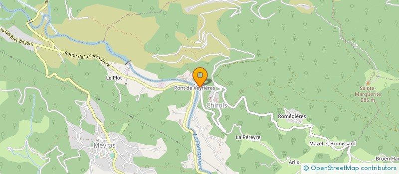 localisation de l'entreprise MONSIEUR ALEXANDRE DEVAILLY  CHIROLS