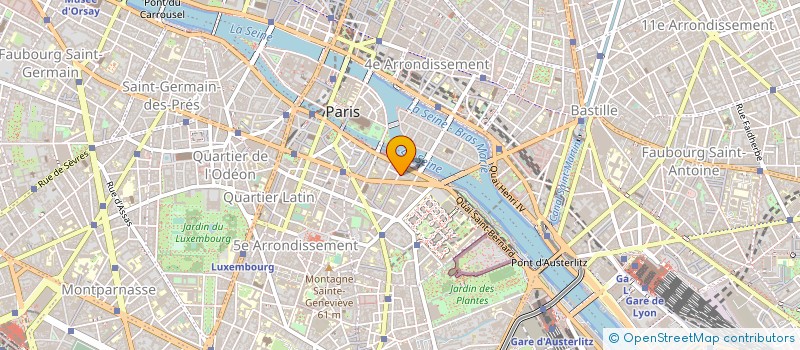 localisation de l'entreprise MONSIEUR ALEXANDRE DEVAUX à PARIS