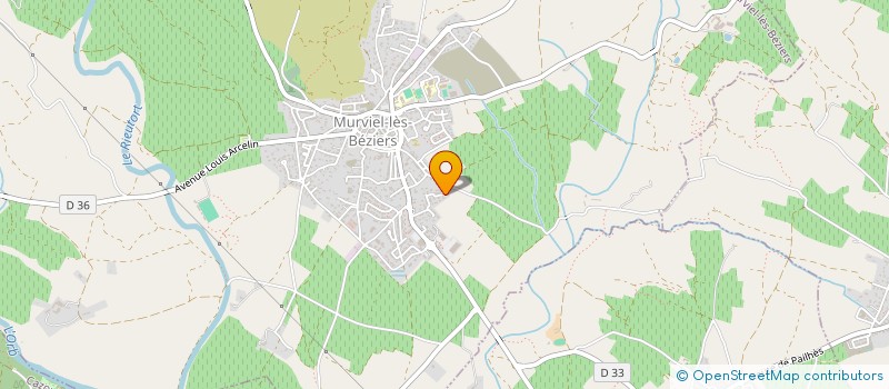 localisation de l'entreprise MONSIEUR ALEXANDRE DEVAUX  BEZIERS