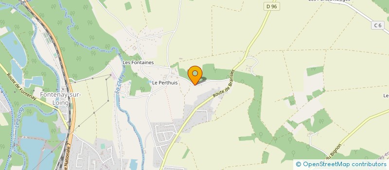 localisation de l'entreprise MONSIEUR ALEXANDRE DEVIN à FERRIERES-EN-GATINAIS
