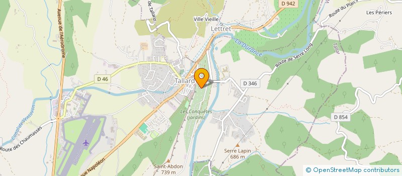 localisation de l'entreprise MONSIEUR ALEXANDRE DEVOLUY  LETTRET