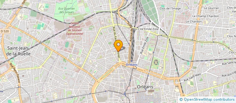 localisation de l'entreprise MONSIEUR ALEXANDRE DEY  ORLEANS