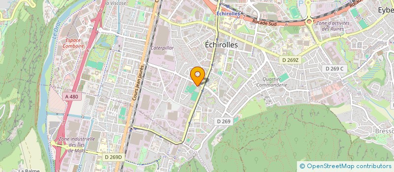 localisation de l'entreprise MONSIEUR ALEXANDRE DI BUONO à ECHIROLLES