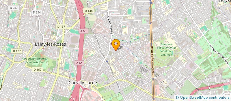 localisation de l'entreprise MONSIEUR ALEXANDRE DI MAMBRO  L'HAY-LES-ROSES