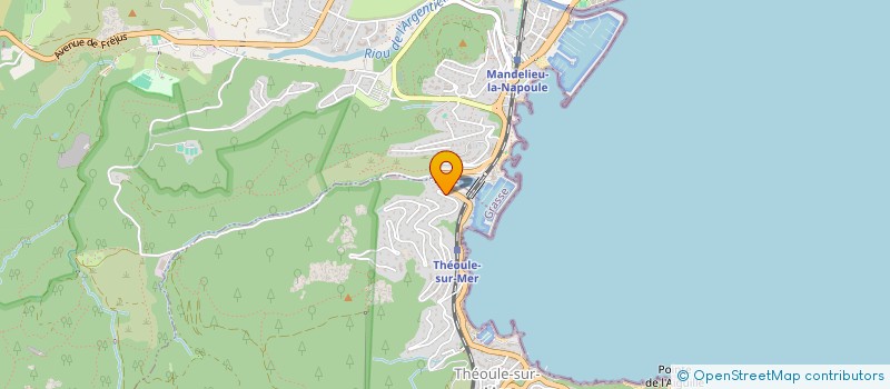 localisation de l'entreprise MONSIEUR ALEXANDRE DI MARCO  MOUGINS