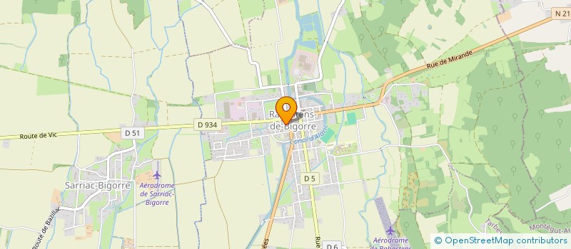 localisation de l'entreprise MONSIEUR ALEXANDRE DI NARDI  RABASTENS-DE-BIGORRE