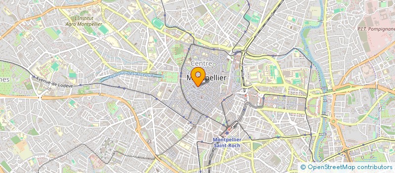 localisation de l'entreprise MONSIEUR ALEXANDRE DI ROBERTO à MONTPELLIER