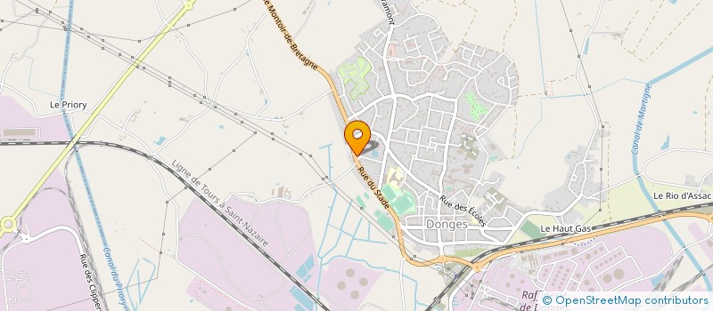 localisation de l'entreprise MONSIEUR ALEXANDRE DI VALENTIN  DONGES