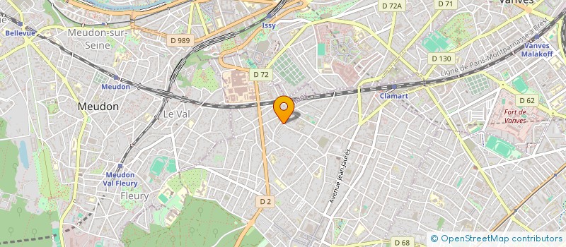 localisation de l'entreprise MONSIEUR ALEXANDRE DIALLOW à CLAMART