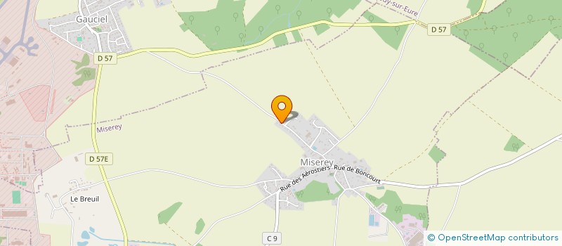 localisation de l'entreprise MONSIEUR ALEXANDRE DIARD  MISEREY