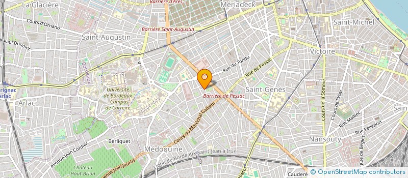 localisation de l'entreprise MONSIEUR ALEXANDRE DIAS à BEGLES