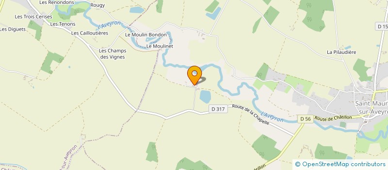 localisation de l'entreprise MONSIEUR ALEXANDRE DIAS  SAINT-MAURICE-SUR-AVEYRON