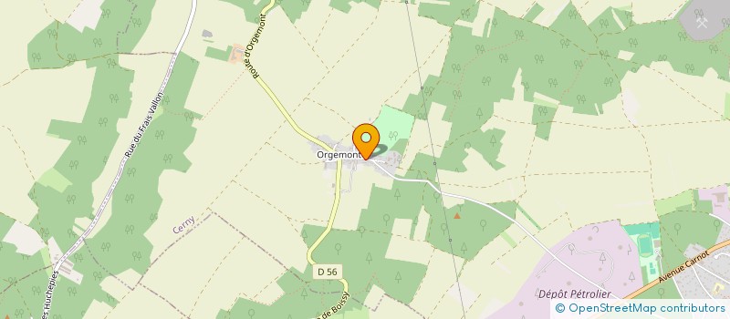 localisation de l'entreprise MONSIEUR ALEXANDRE DIAS DOS SANTOS  CERNY