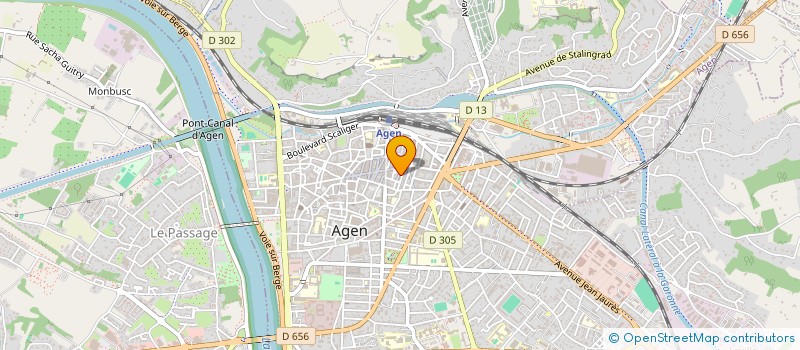 localisation de l'entreprise MONSIEUR ALEXANDRE DIAS GARFINHO  AGEN