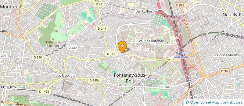 localisation de l'entreprise MONSIEUR ALEXANDRE DIDIER à FONTENAY-SOUS-BOIS