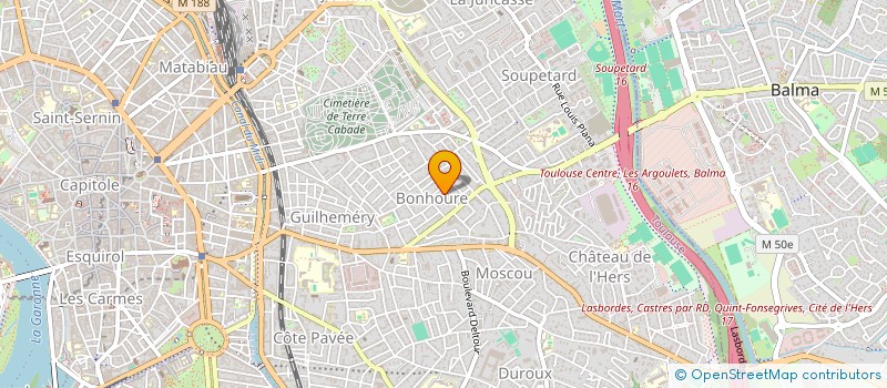 localisation de l'entreprise MONSIEUR ALEXANDRE DIEUL à TOULOUSE