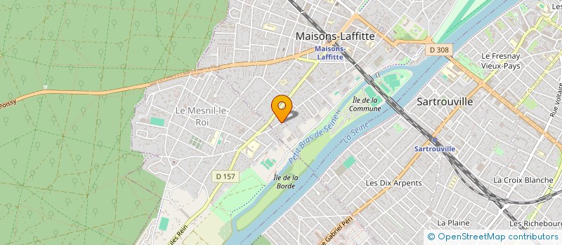 localisation de l'entreprise MONSIEUR ALEXANDRE DIMITROV à MAISONS-LAFFITTE