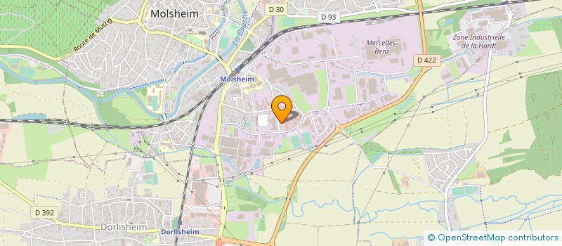 localisation de l'entreprise MONSIEUR ALEXANDRE DISTEL à MOLSHEIM