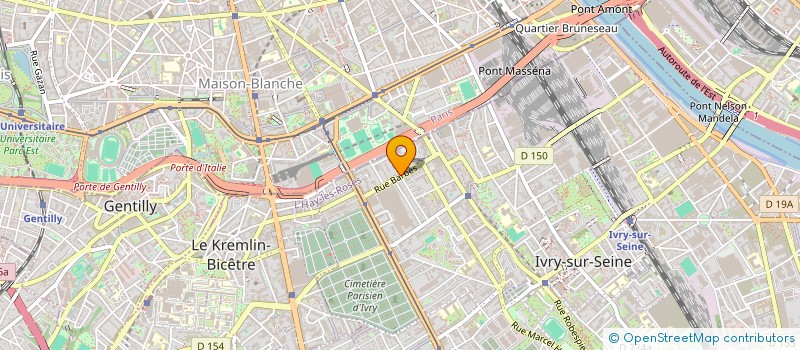 localisation de l'entreprise MONSIEUR ALEXANDRE DIZAC à IVRY SUR SEINE
