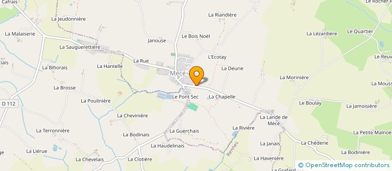 localisation de l'entreprise MONSIEUR ALEXANDRE DJUBOX  RENNES