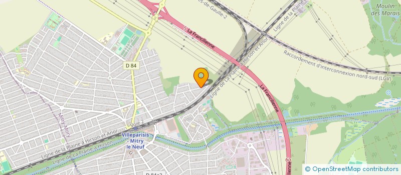 localisation de l'entreprise MONSIEUR ALEXANDRE DO PACO  MITRY-MORY