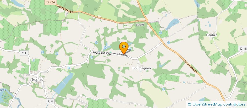 localisation de l'entreprise MONSIEUR ALEXANDRE DOAT  SAINTE CHRISTIE D'ARMAGNAC