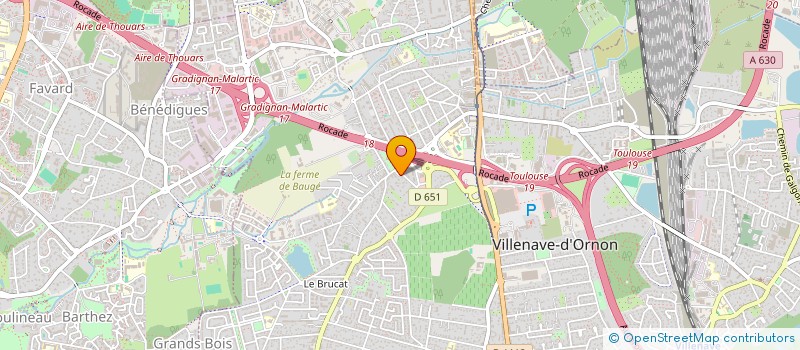 localisation de l'entreprise MONSIEUR ALEXANDRE DOAT  VILLENAVE-D'ORNON