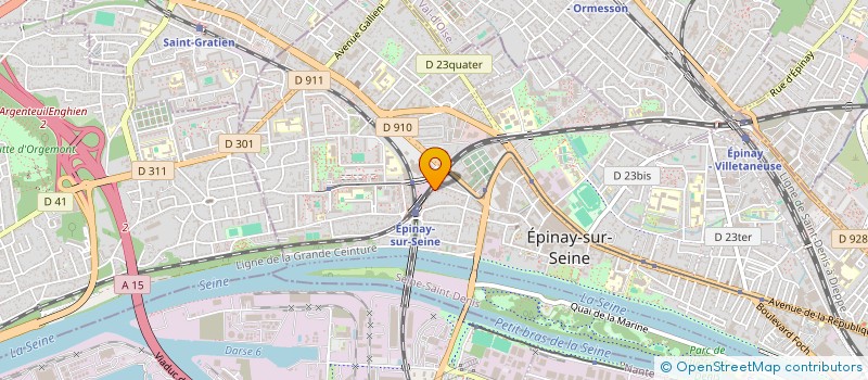 localisation de l'entreprise MONSIEUR ALEXANDRE DOBRENEL à EPINAY-SUR-SEINE