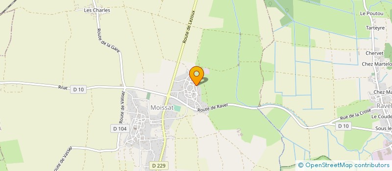 localisation de l'entreprise MONSIEUR ALEXANDRE DOCOUTO  MOISSAT