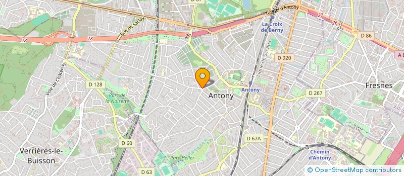 localisation de l'entreprise MONSIEUR ALEXANDRE DODILLE à ANTONY