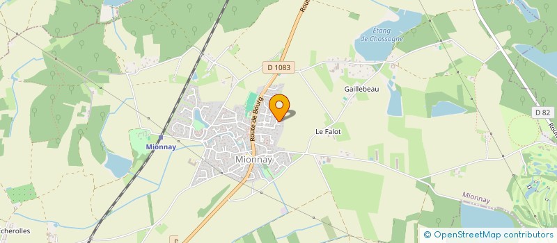 localisation de l'entreprise MONSIEUR ALEXANDRE DOLGOPOLOFF  MIONNAY