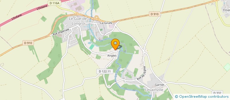 localisation de l'entreprise MONSIEUR ALEXANDRE DOMANCHIN à LE GUE-DE-LONGROI