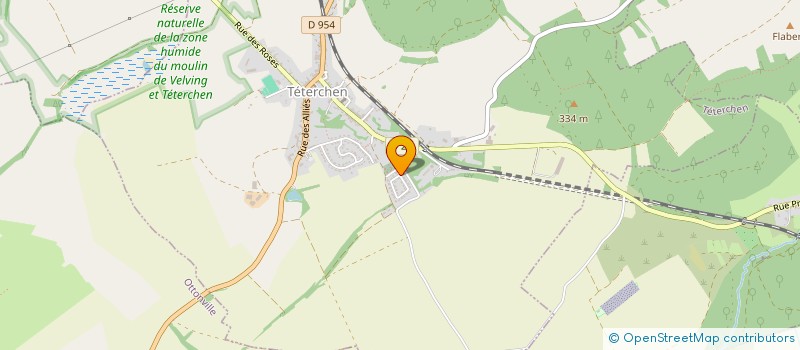 localisation de l'entreprise MONSIEUR ALEXANDRE DOMINELLI  TETERCHEN