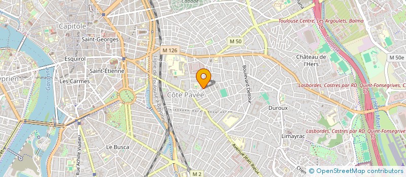 localisation de l'entreprise MONSIEUR ALEXANDRE DONALD à TOULOUSE