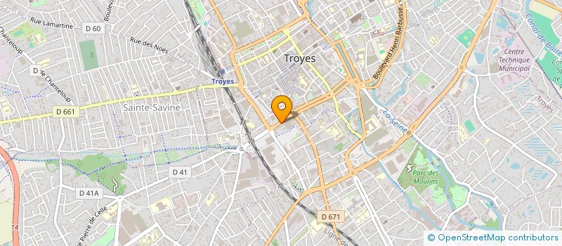 localisation de l'entreprise MONSIEUR ALEXANDRE DOREMUS  TROYES