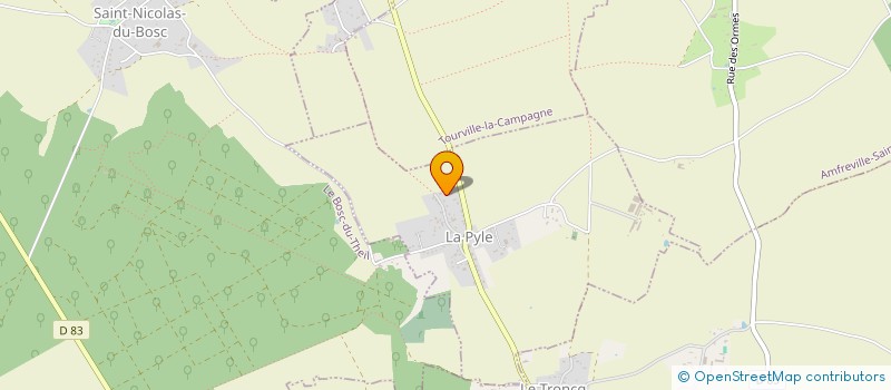 localisation de l'entreprise MONSIEUR ALEXANDRE DORLEANS  LA PYLE