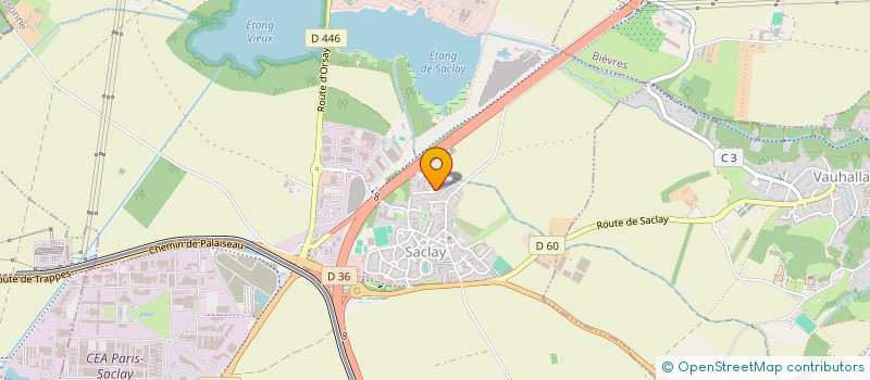 localisation de l'entreprise MONSIEUR ALEXANDRE DOS SANTOS  SACLAY