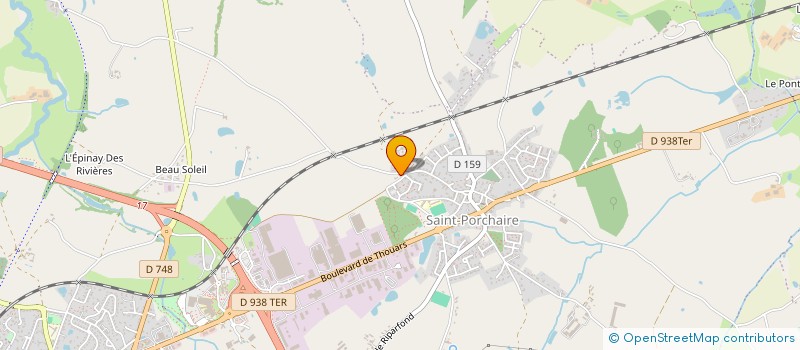 localisation de l'entreprise MONSIEUR ALEXANDRE DOS SANTOS  BRESSUIRE