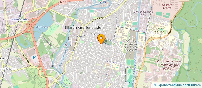localisation de l'entreprise MONSIEUR ALEXANDRE DOSCH  ILLKIRCH-GRAFFENSTADEN