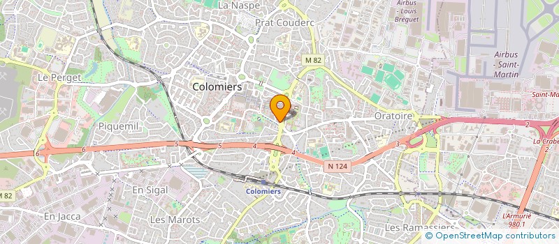 localisation de l'entreprise MONSIEUR ALEXANDRE DOTT à COLOMIERS