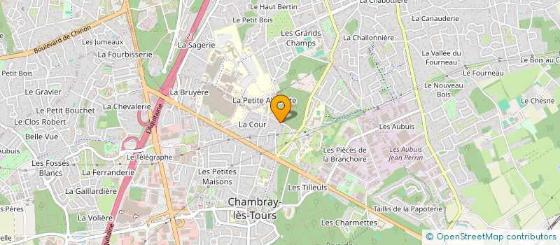 localisation de l'entreprise MONSIEUR ALEXANDRE DOUCET  CHAMBRAY-LES-TOURS