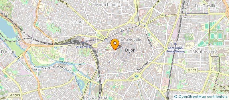 localisation de l'entreprise MONSIEUR ALEXANDRE DOUCHE  DIJON