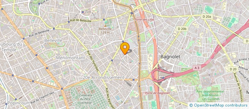 localisation de l'entreprise MONSIEUR ALEXANDRE DOUCIN  PARIS