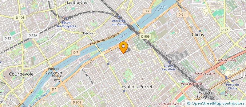 localisation de l'entreprise MONSIEUR ALEXANDRE DOURIEZ à LEVALLOIS-PERRET